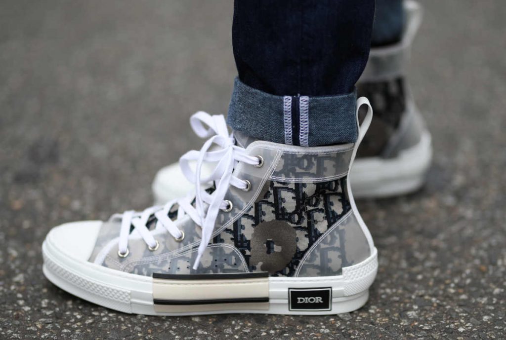 Sneakers logo Dior