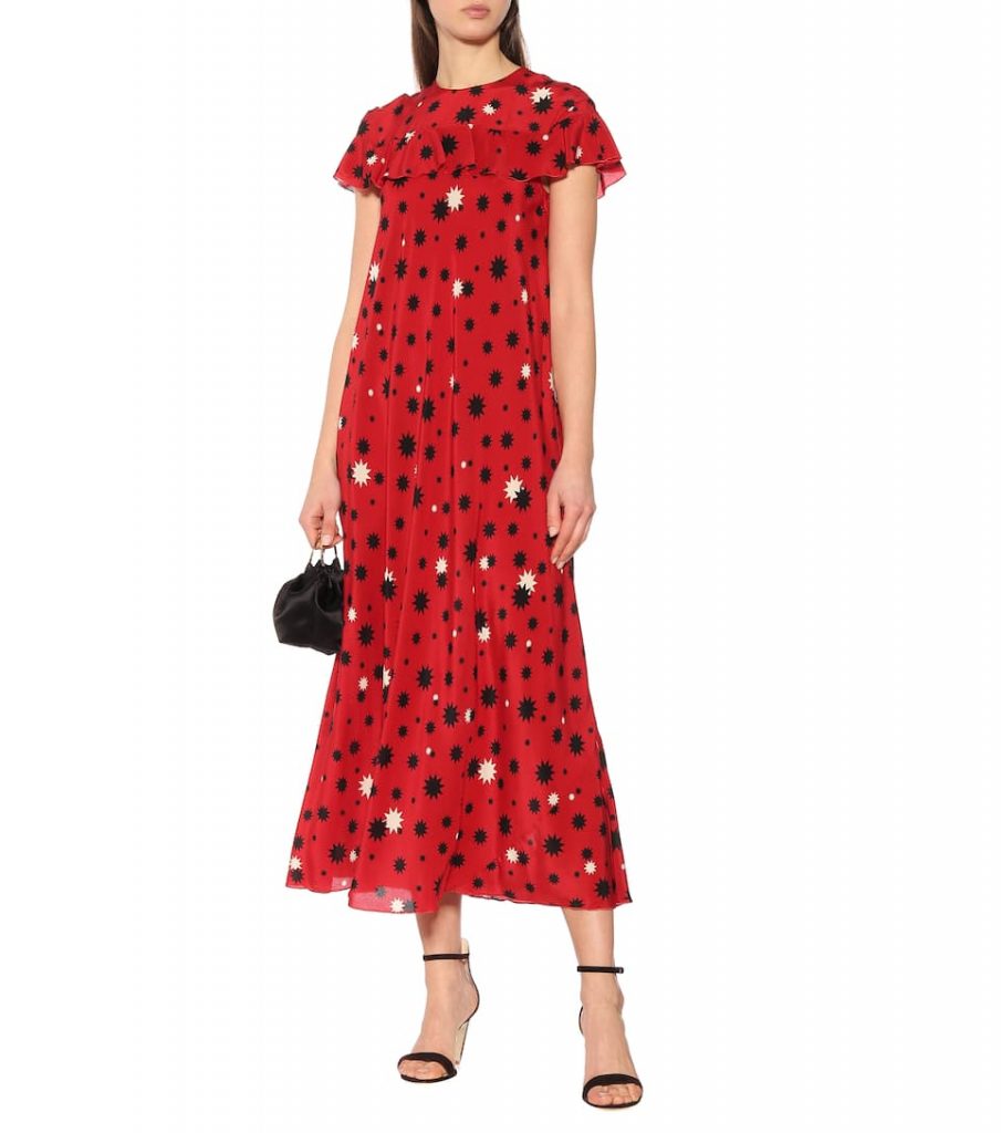 abito rosso red valentino