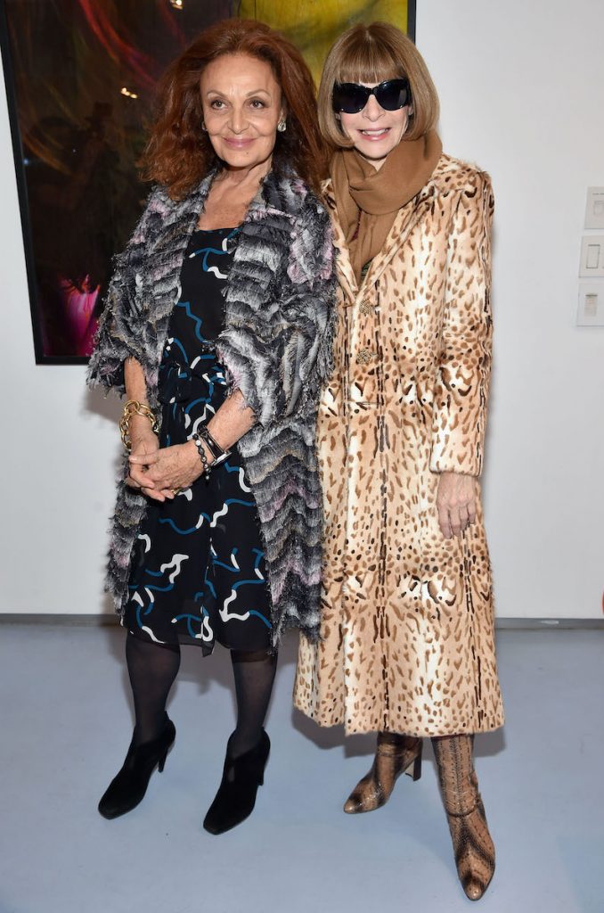 Diane Von Furstenberg Anna Wintour