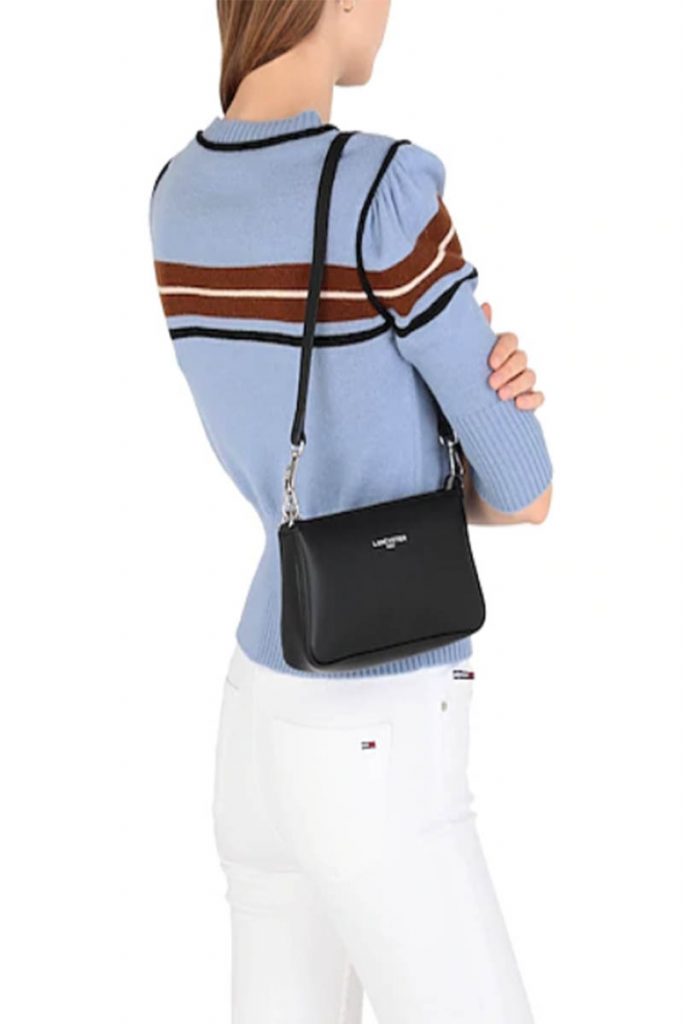 modella borsa nera lancaster