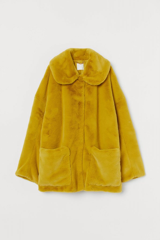 Cappotto giallo HM