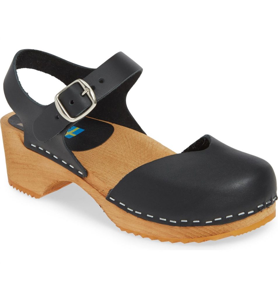 clogs mia shoes zoccoli svedesi neri