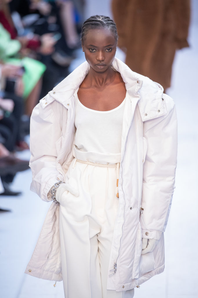 Look piumino bianco inverno 2021