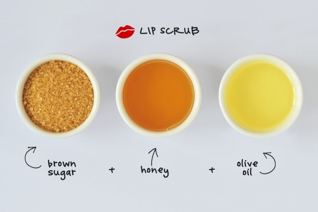 Ricetta per uno scrub fai da te labbra