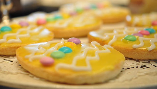 Biscotti di Pasqua decorati