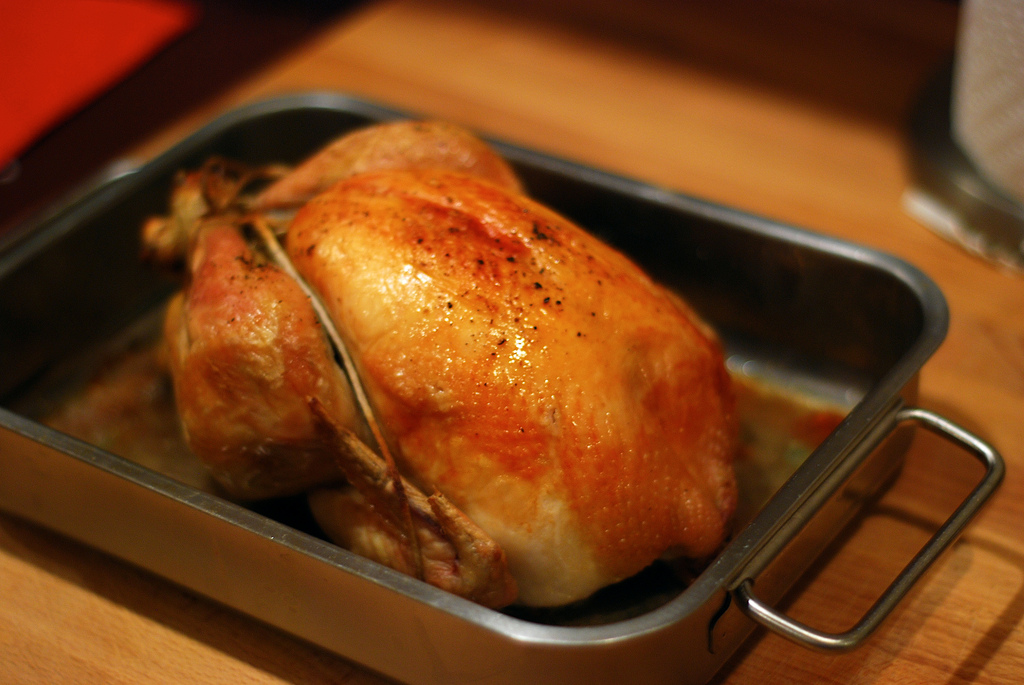 Pollo arrosto al forno