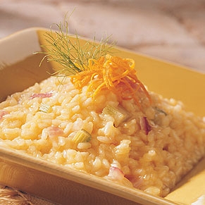 Risotto arancia.ricetta