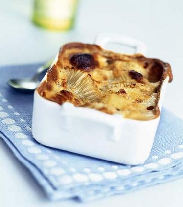 clafoutis di ananas sciroppato