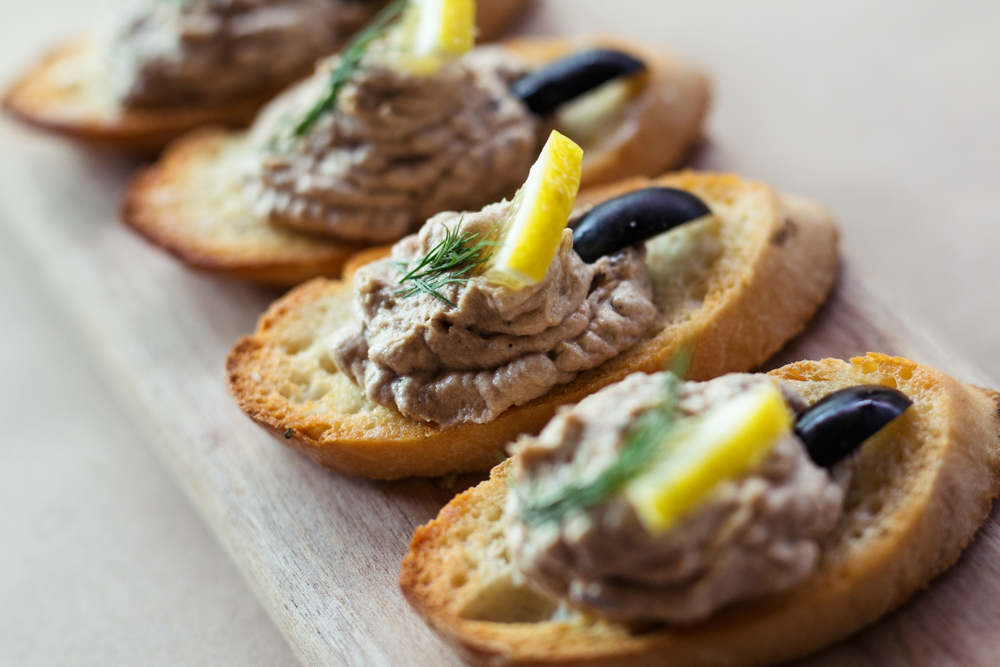 Crostini al tonno