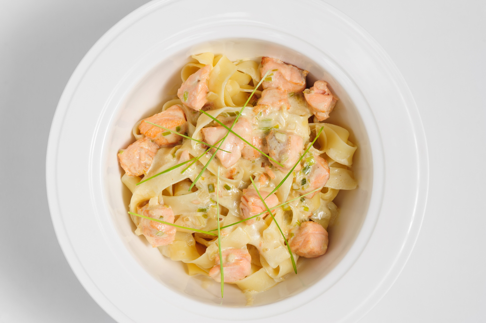 Fettuccine al salmone