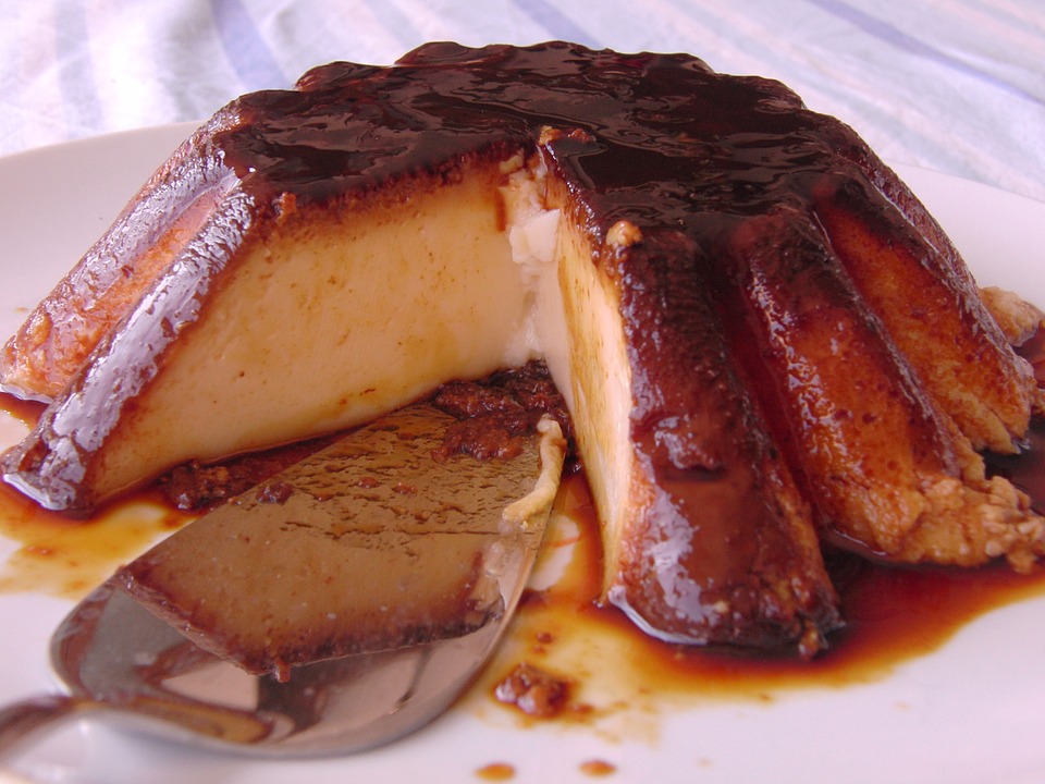 Flan al cocco