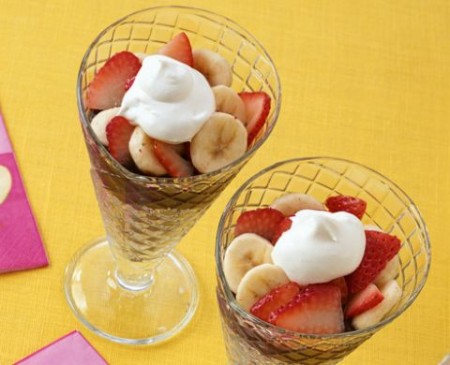 macedonia fragole banane