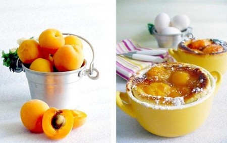 mini clafoutis albicocche
