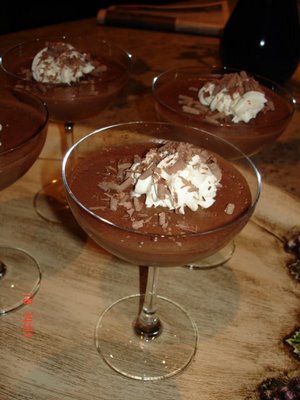 Mousse al cioccolato fondente