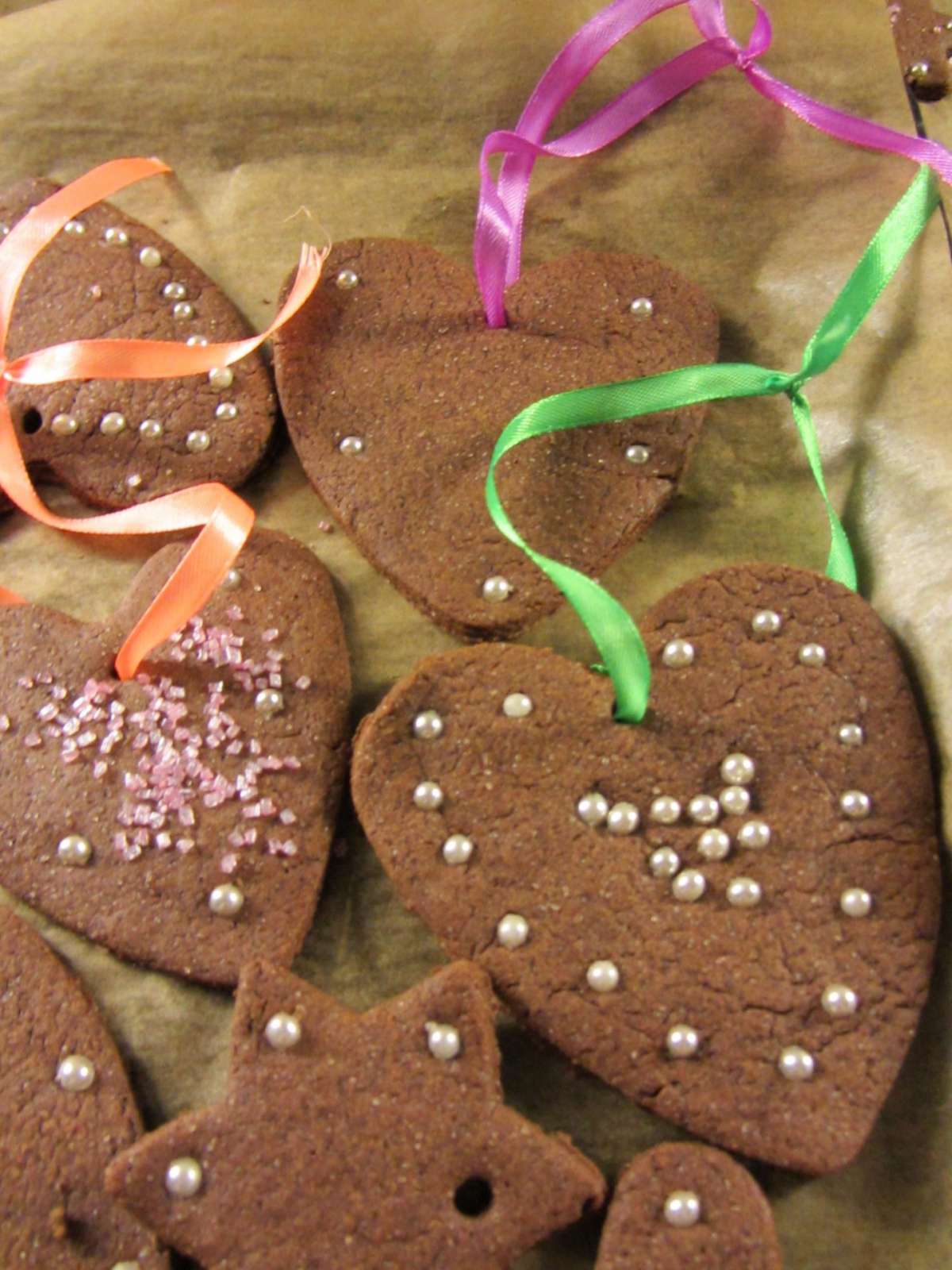 Albero di Natale addobbi fai da te biscotti