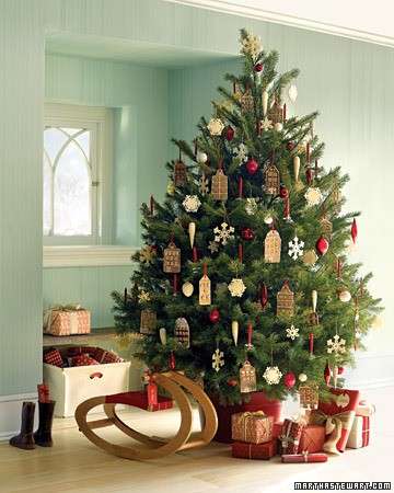 Raffinato Albero Di Natale Elegante.Albero Di Natale