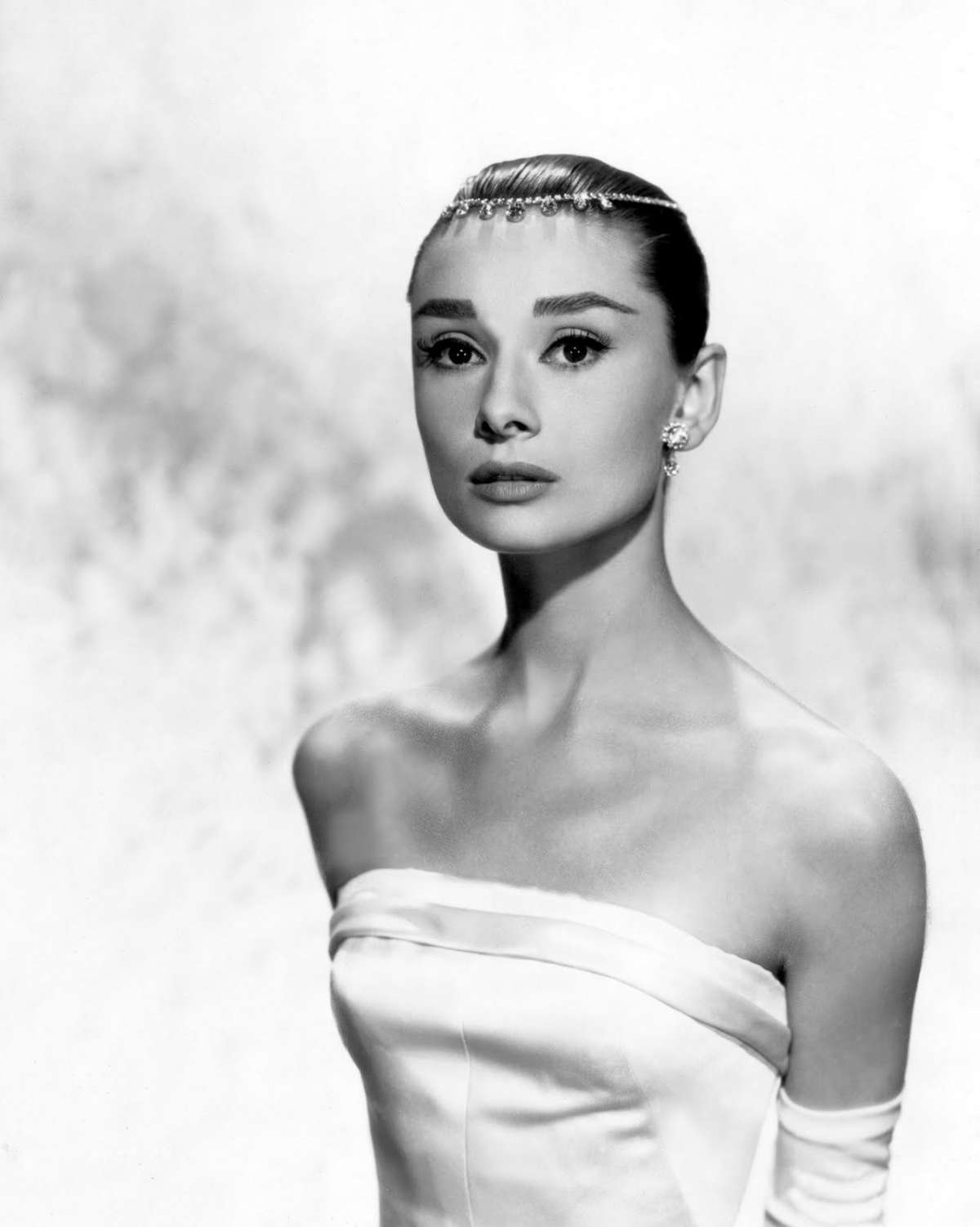 Audrey Hepburn in una foto simbolo