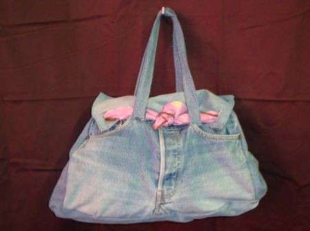 borsa in jeans