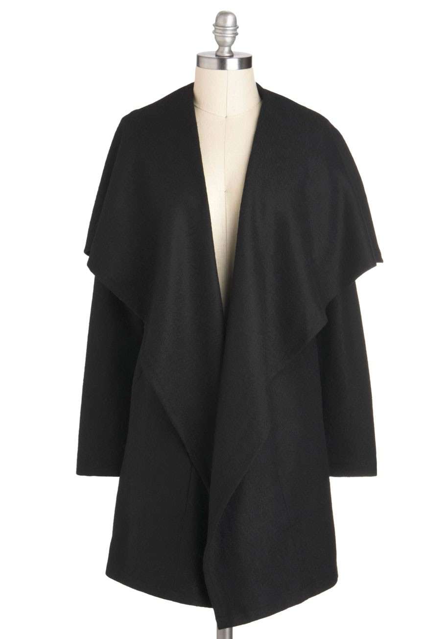 Cappotto senza bottoni