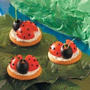 coccinelle di pomodorini