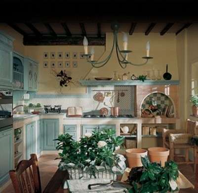 Cucina  in stile country
