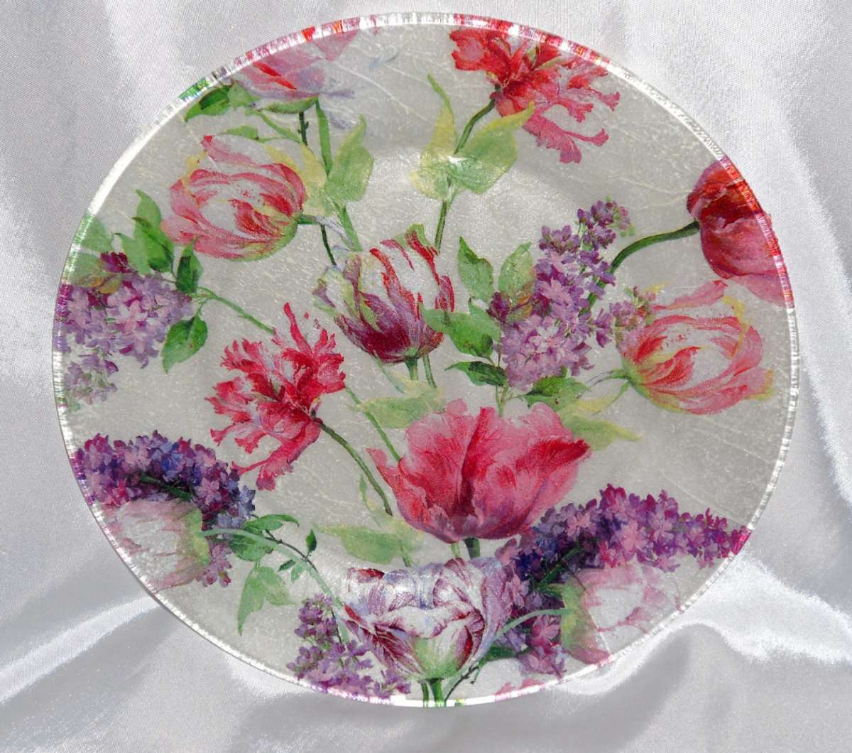 Decoupage con fiori