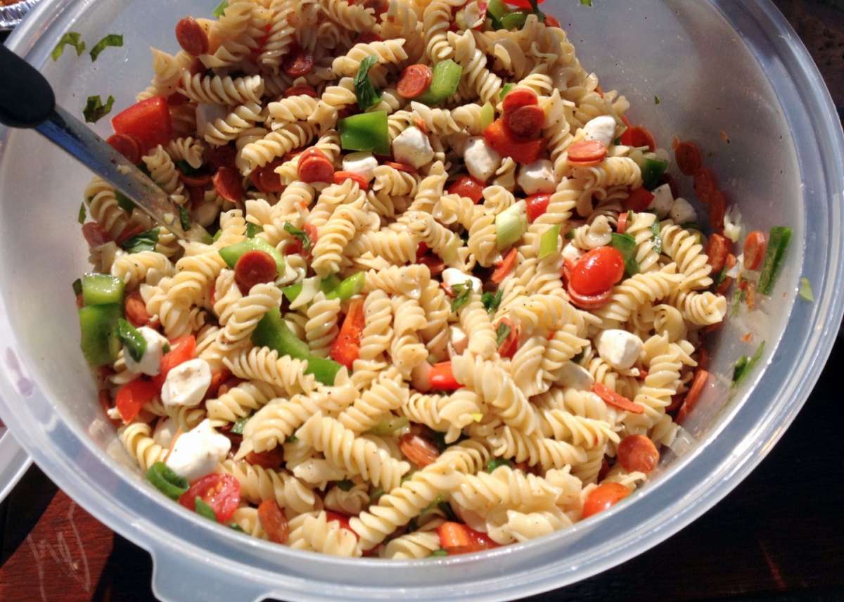 Fusilli con pomodori