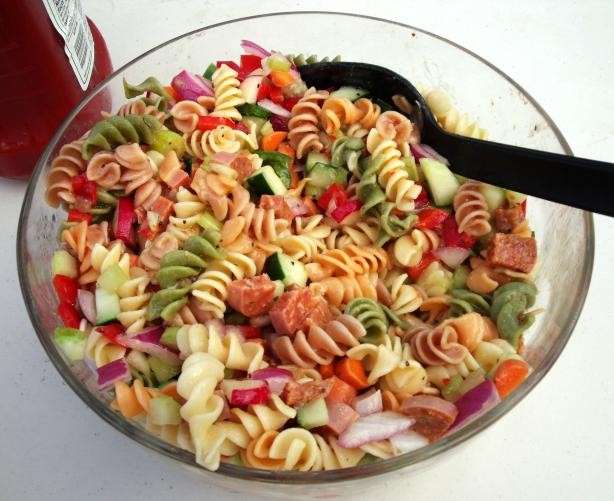 Fusilli tricolore