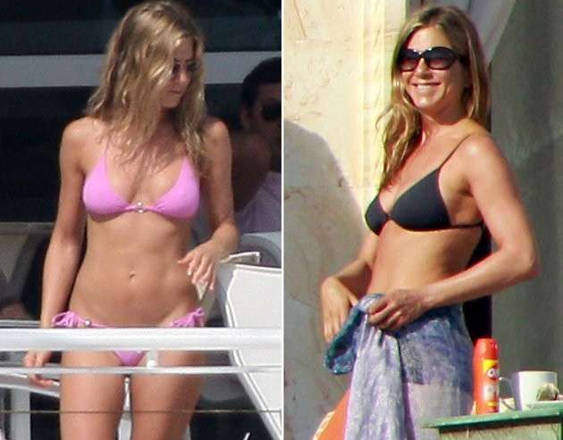 Jennifer Aniston in bikini