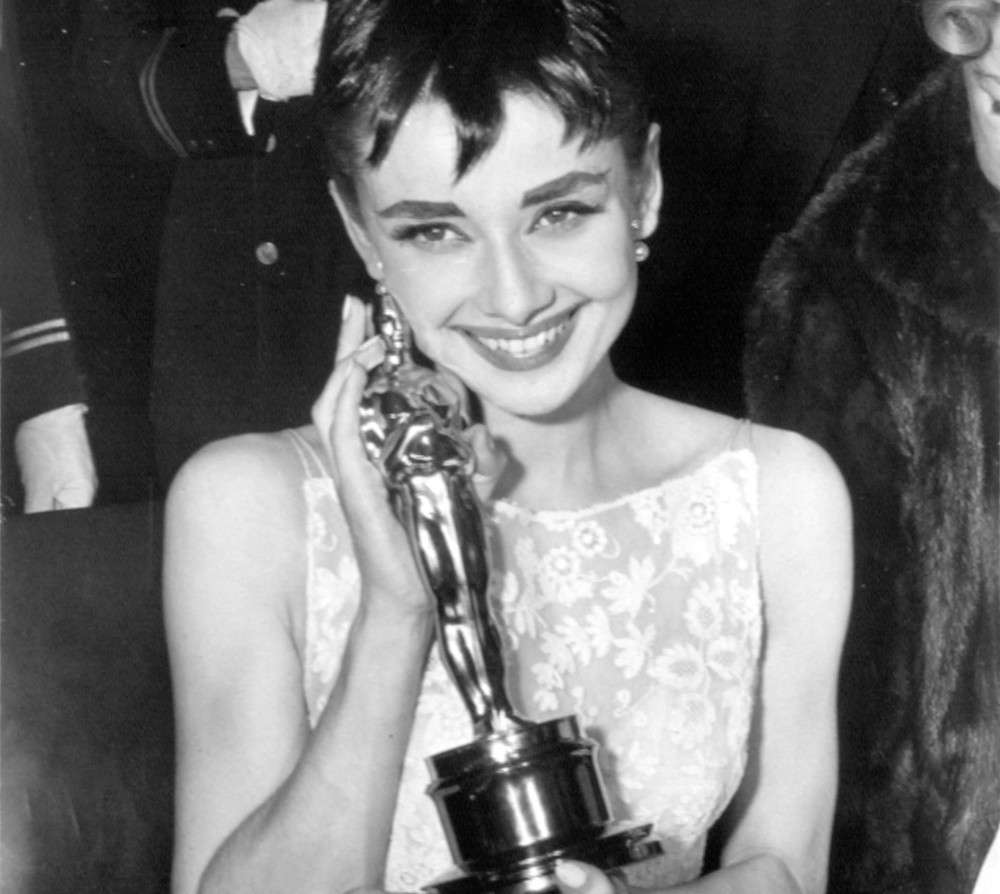 L'attrice con il premio Oscar