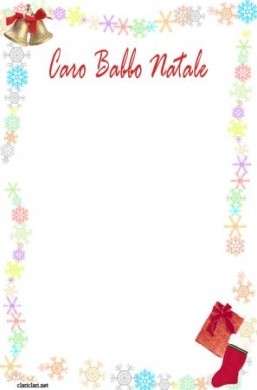 Letterine per Babbo Natale fiocchi