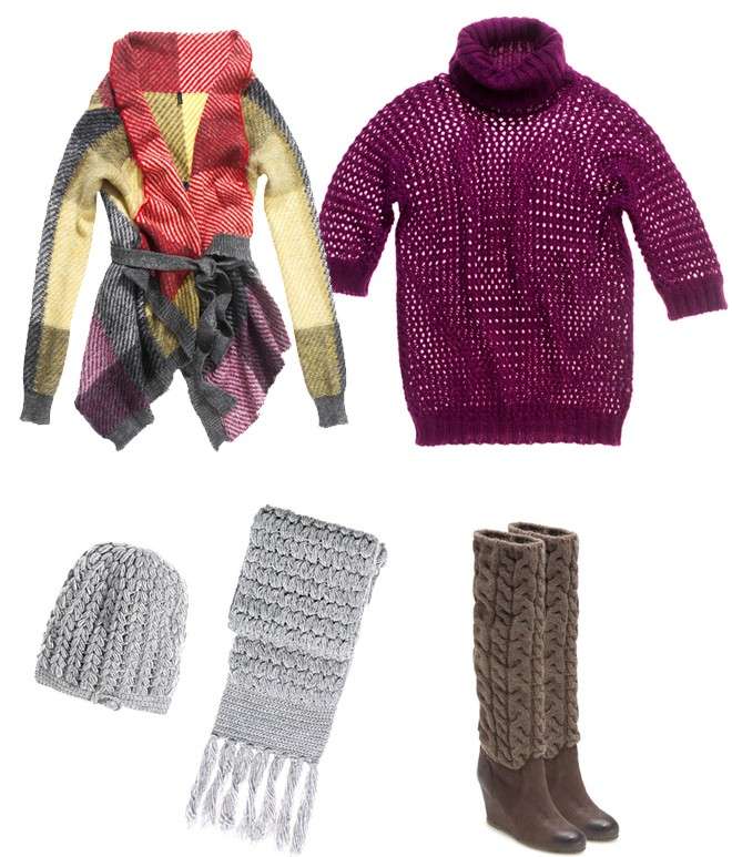 Maglione e accessori chic tricot