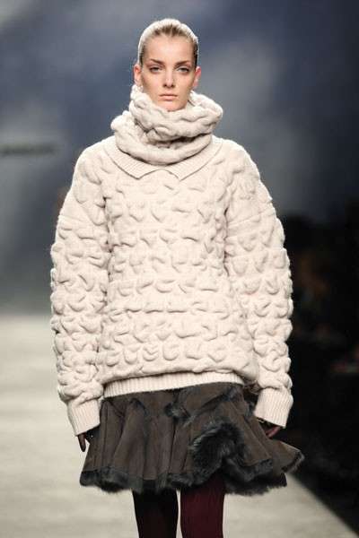 Maglione in lana di Navarra