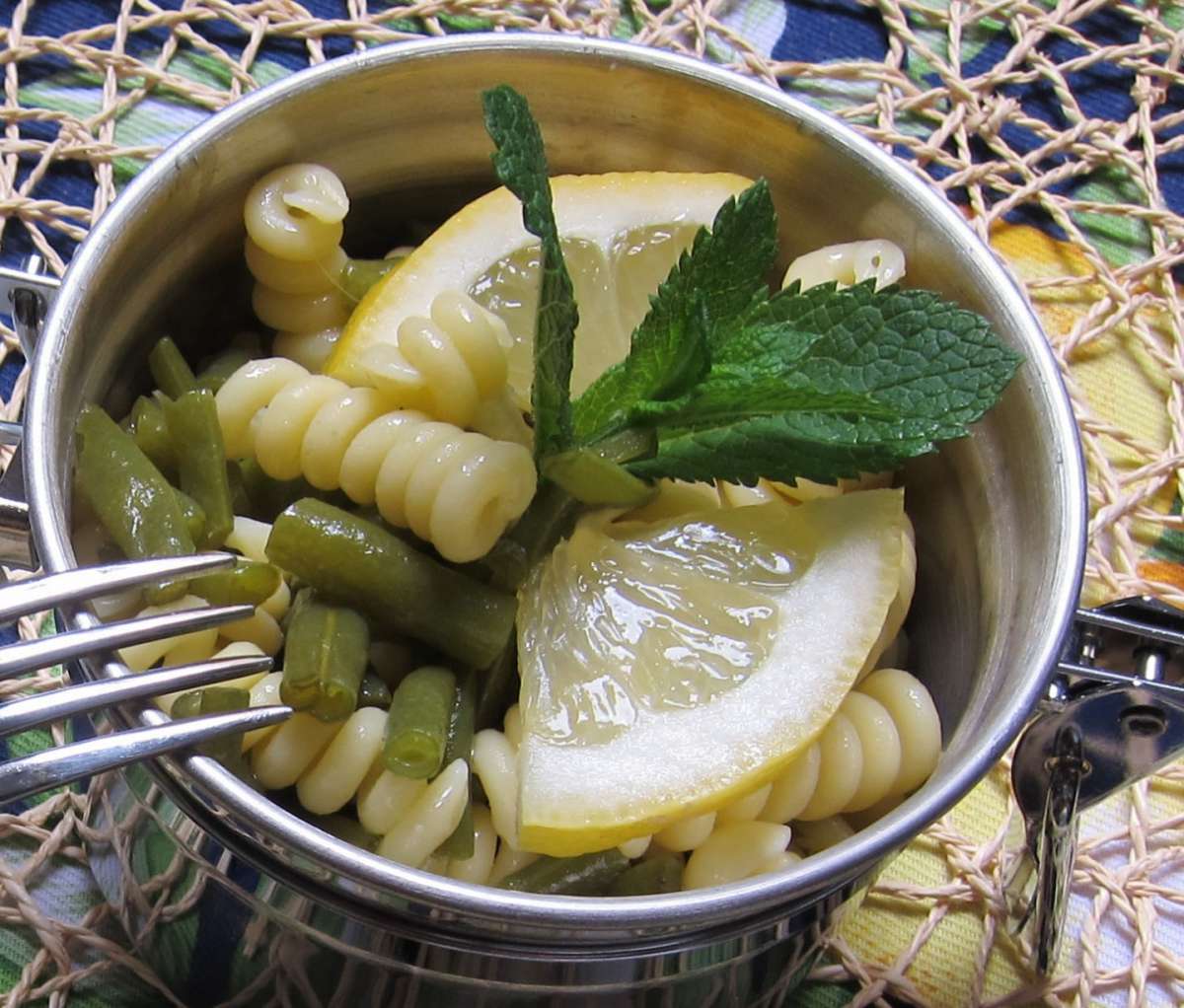 Pasta fredda al limone