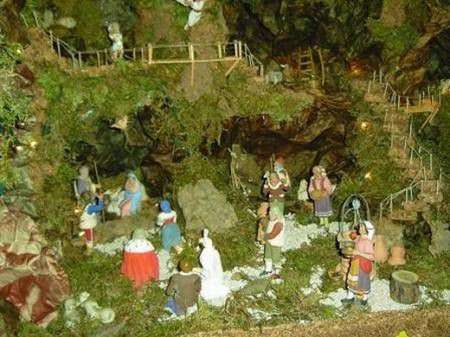 Presepe in pasta di sale ambientazione