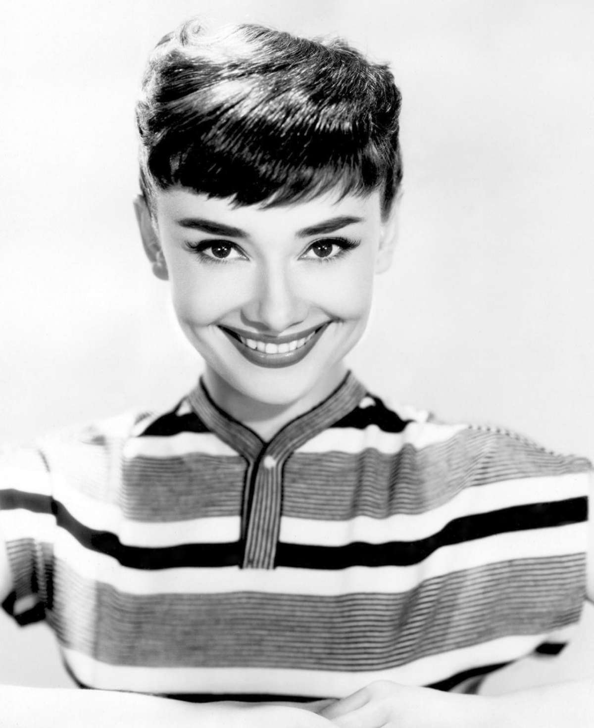 Sorriso dolce per la Hepburn
