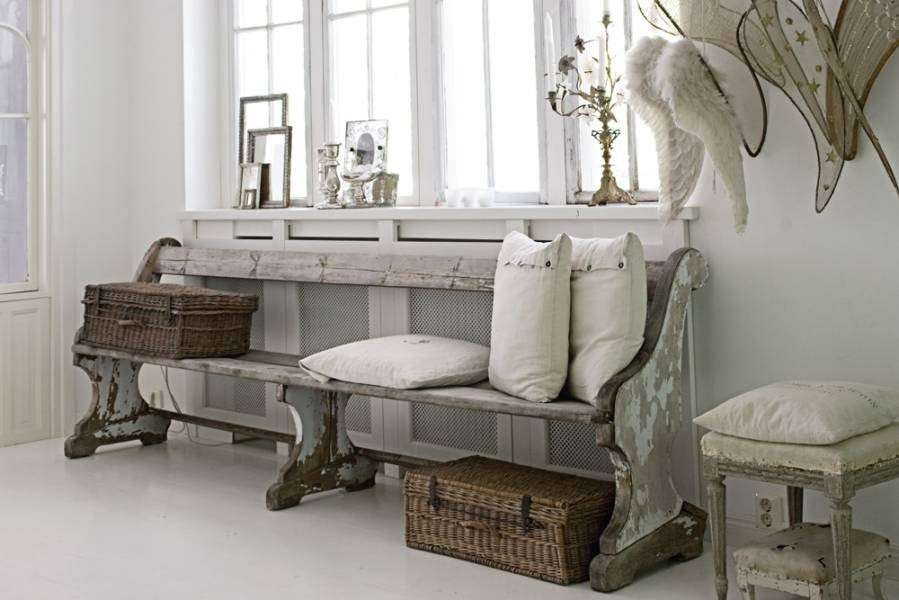 Stile country per la panca