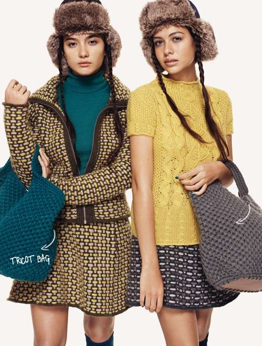 Total look tricot di Benetton