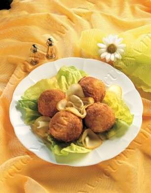 arancini provola piselli