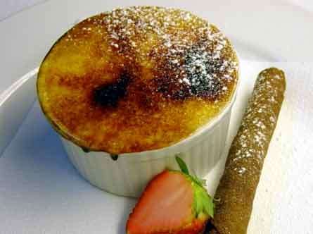 crème brûlée fragola