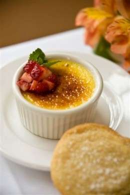 crème brûlée fragole