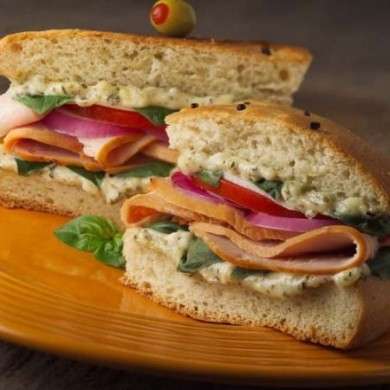 Panino light con più strati