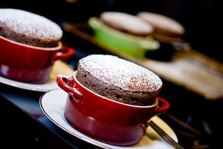 ricetta chocolate souffle