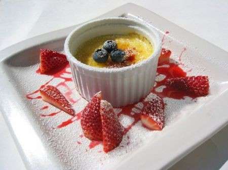 ricetta crème brûlée fragole