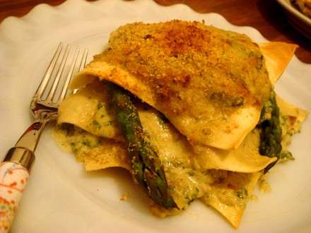 Lasagne agli asparagi