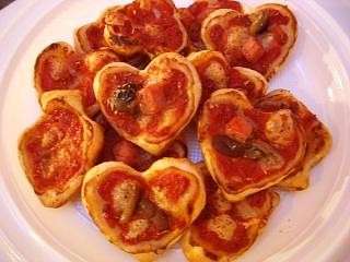 pizzette cuore