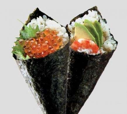 sushi in alga nori
