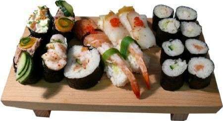 tagliere di sushi