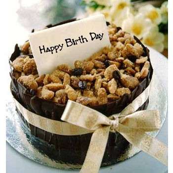 torta di noci per compleanno