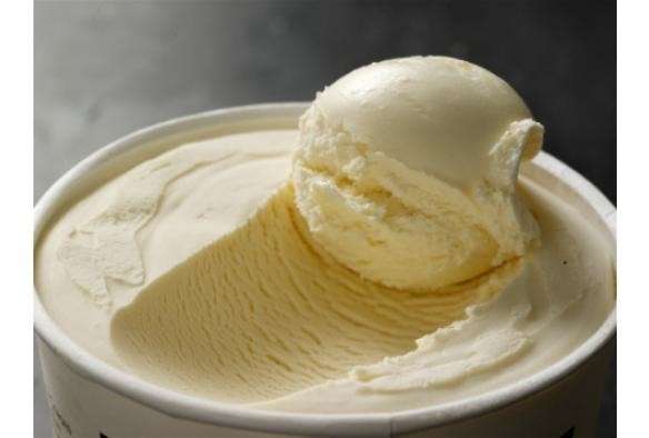 Gelato di crema alla vaniglia